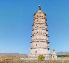 祟霞白塔